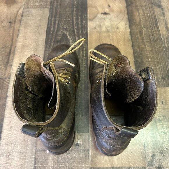 Red Wing Vintage Plain Toe Work Boots Mens 9 D - Picture 12 of 12